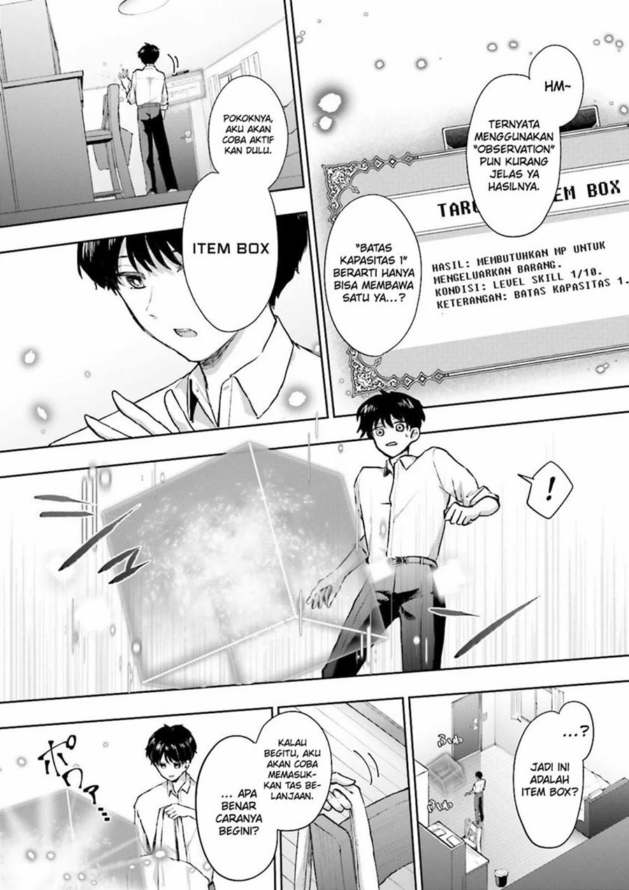 Classmate wa Isekai de Yuusha ni Natta kedo, Ore dake Gendai Nihon ni Okizari ni Narimashita Chapter 3 Gambar 13