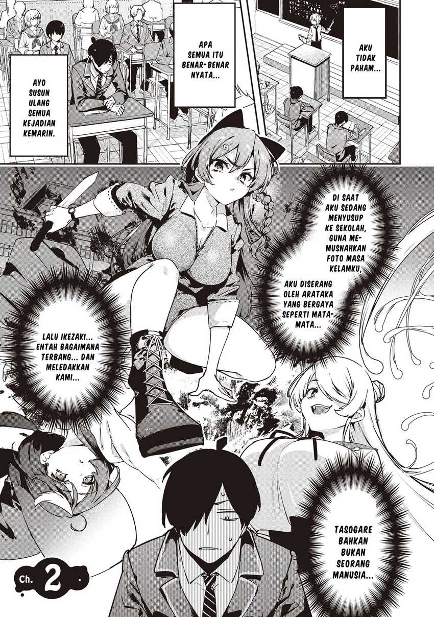 Baca Komik CMYK – Sameda Kazuou wa Chuunibyou ga Naosenai Chapter 2 Gambar 1