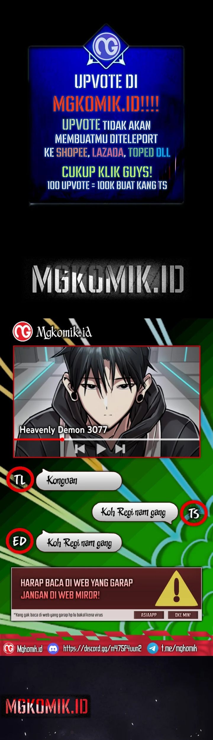 Baca Komik Cosmic Heavenly Demon 3077 Chapter 1 Gambar 1