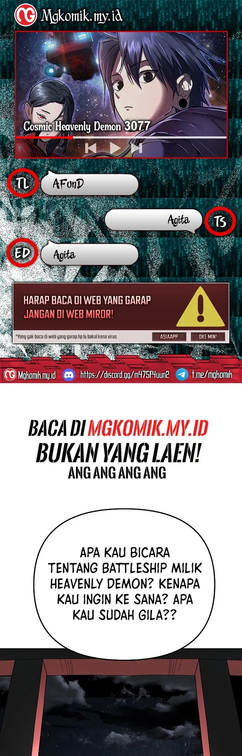 Baca Komik Cosmic Heavenly Demon 3077 Chapter 63 Gambar 1