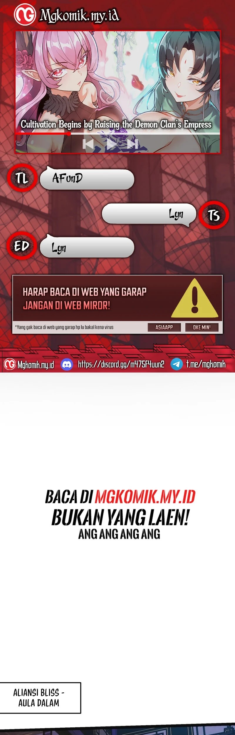 Baca Komik Cultivation Begins by Raising the Demon Clan’s Empress Chapter 13 Gambar 1