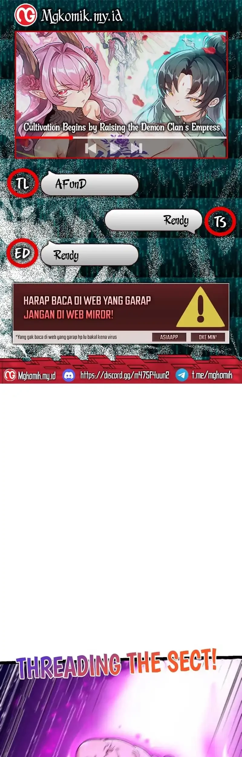 Baca Komik Cultivation Begins by Raising the Demon Clan’s Empress Chapter 15 Gambar 1