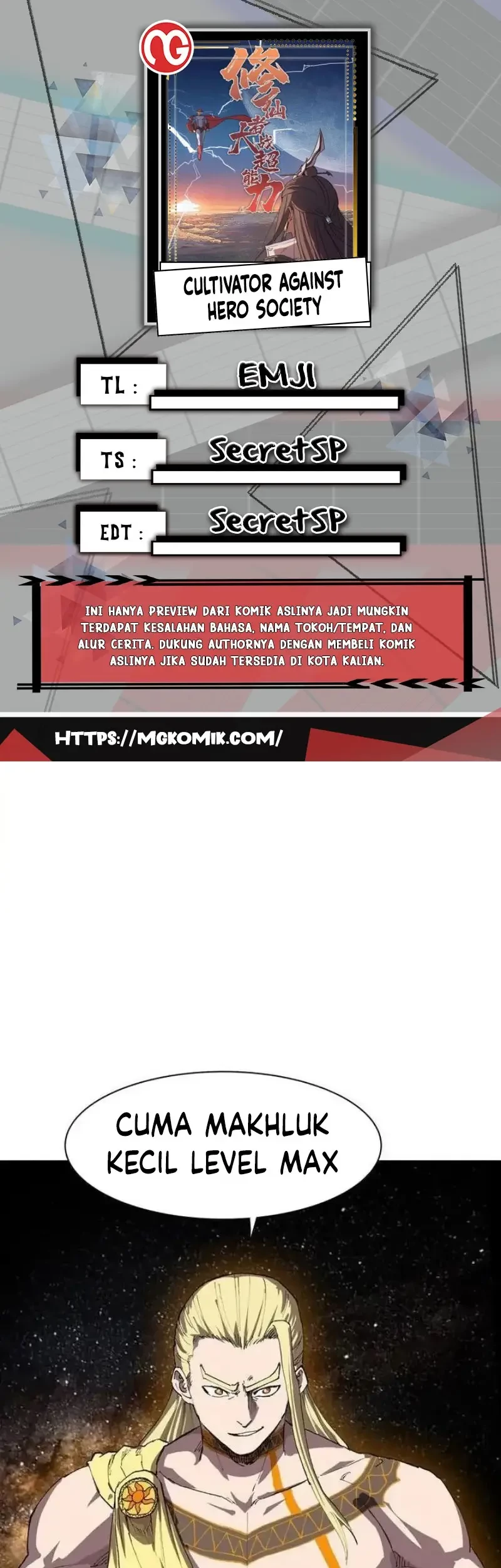 Baca Komik Cultivator Against Hero Society Chapter 218 Gambar 1