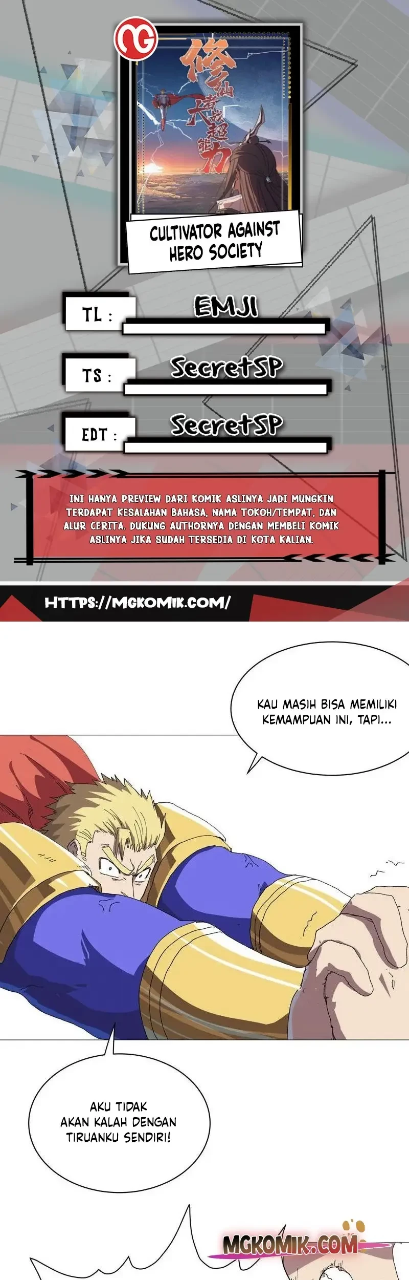 Baca Komik Cultivator Against Hero Society Chapter 237 Gambar 1