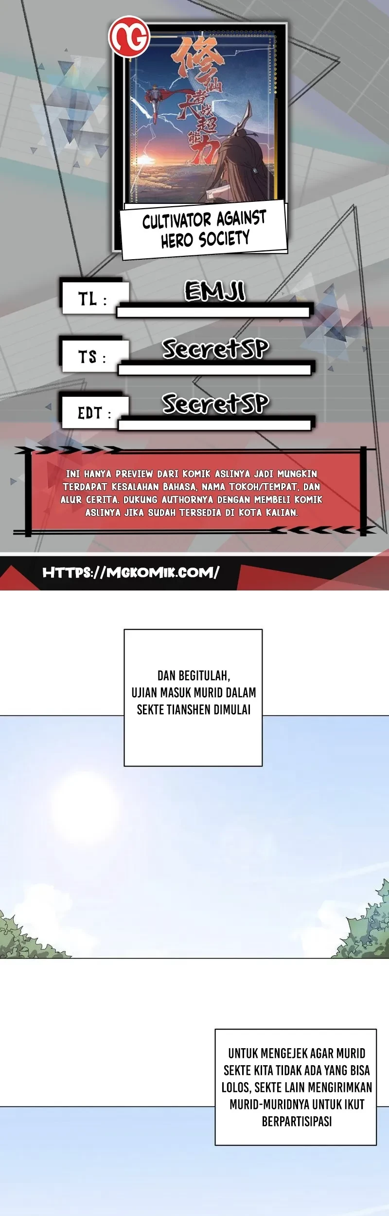 Baca Komik Cultivator Against Hero Society Chapter 245 Gambar 1