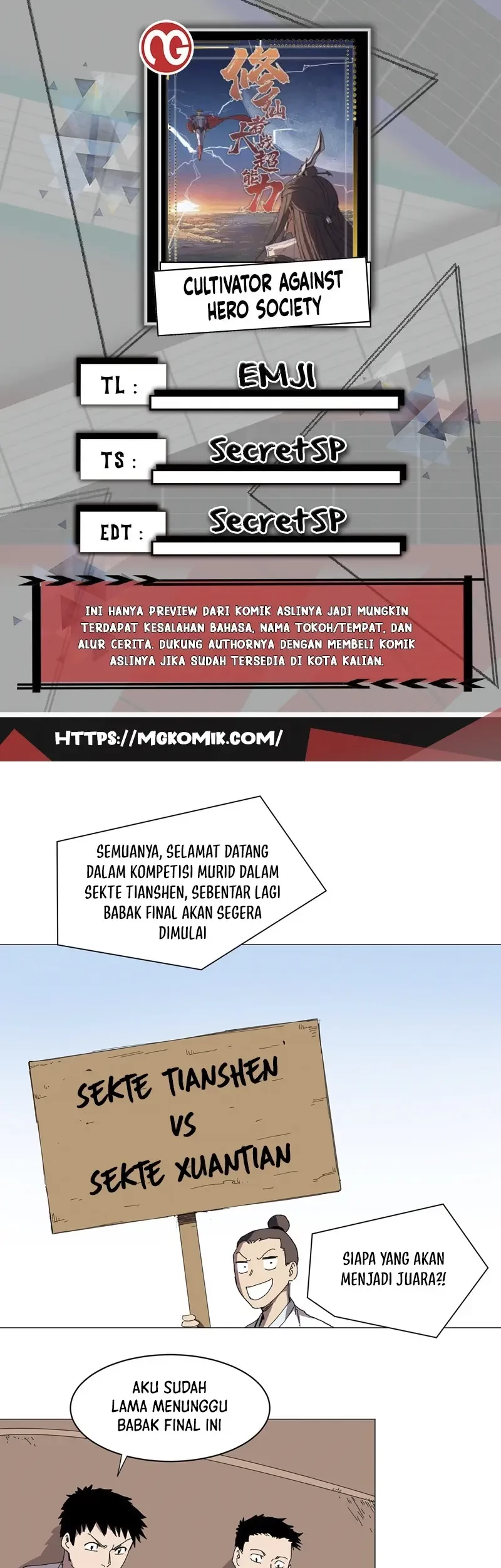 Baca Komik Cultivator Against Hero Society Chapter 254 Gambar 1