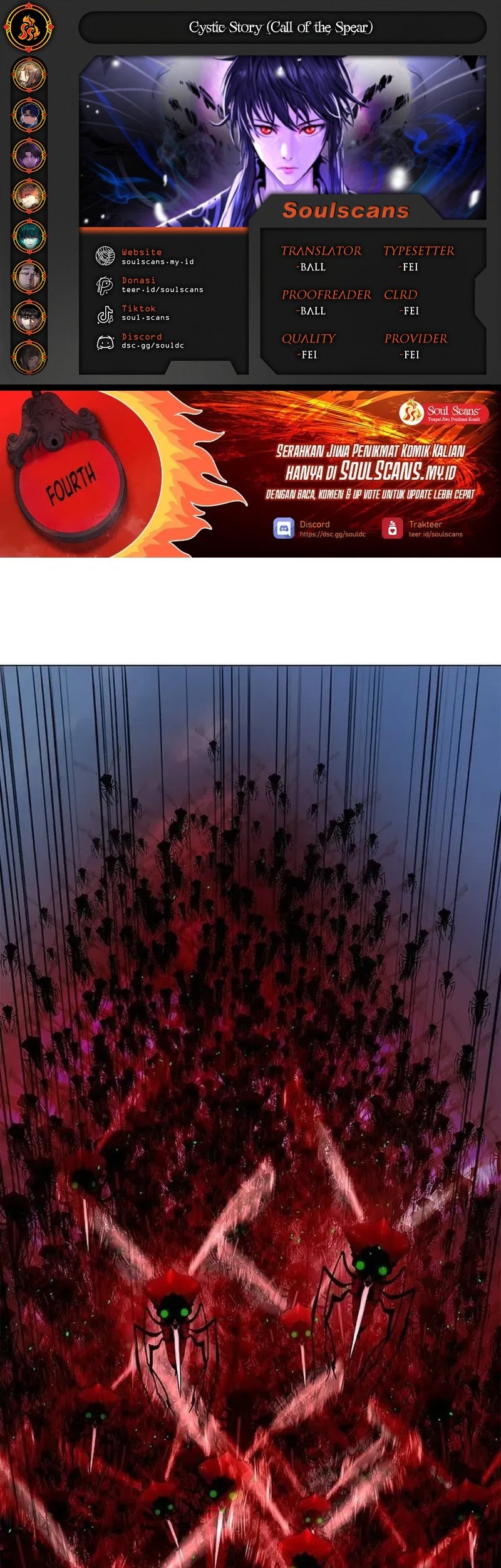 Baca Komik Cystic Story (Call The Spear) Chapter 188 Gambar 1