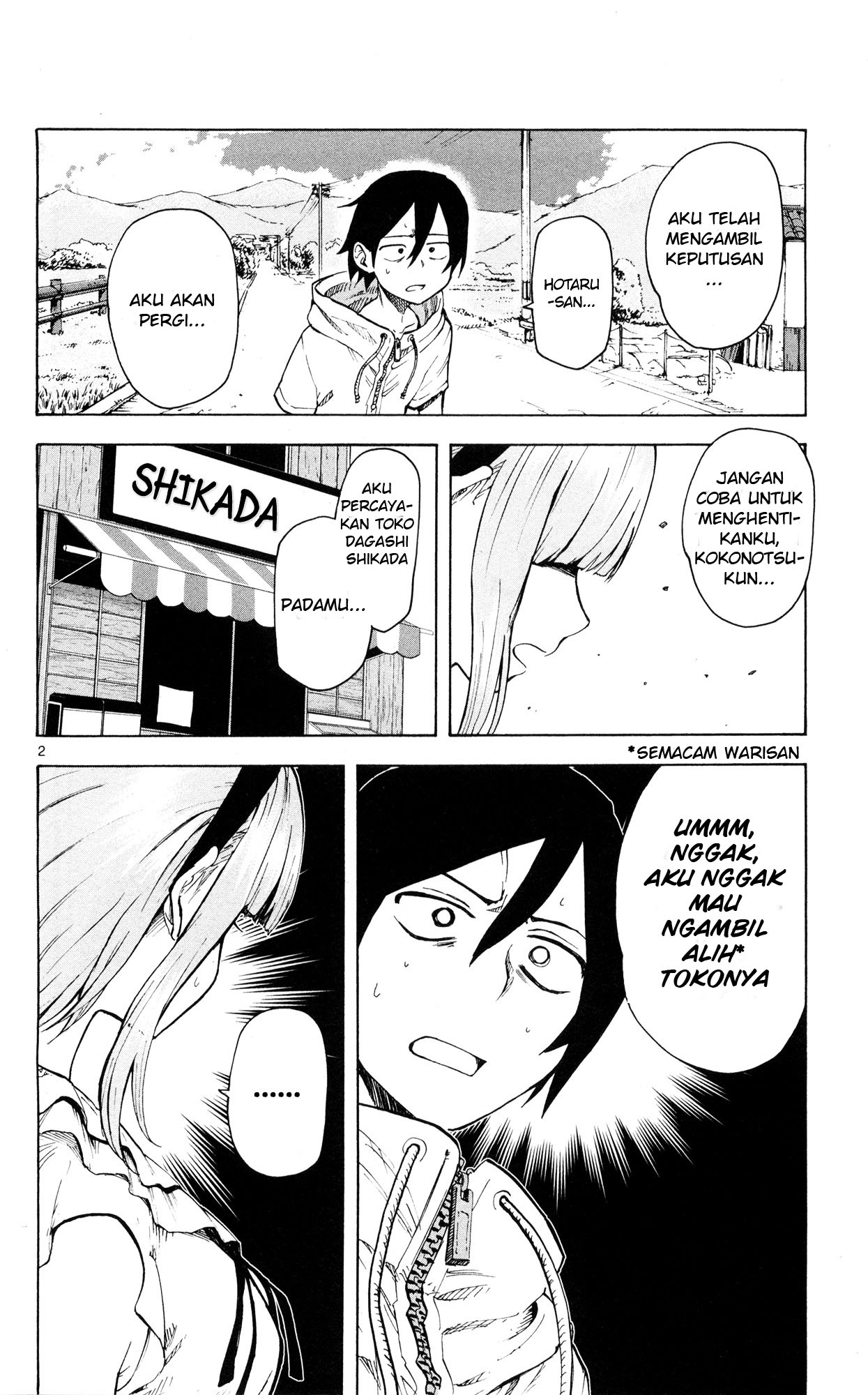 Dagashi Kashi Chapter 46 Gambar 3