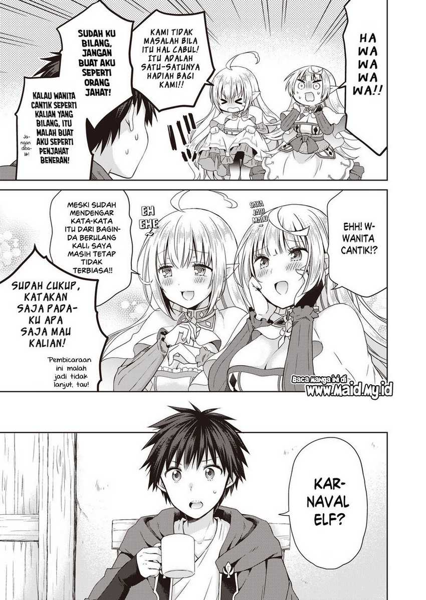 Dakara Katte Ni Yusha Toka Hao Ni Nintei Sun No Yamero Yo! Elf Zoku Mo Kokuo Sama Mo Hirefusu Hodo Ore Ha Idaina Yakuwarirashi Chapter 5 Gambar 5