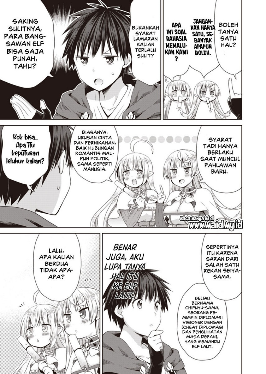 Dakara Katte Ni Yusha Toka Hao Ni Nintei Sun No Yamero Yo! Elf Zoku Mo Kokuo Sama Mo Hirefusu Hodo Ore Ha Idaina Yakuwarirashi Chapter 9 Gambar 11