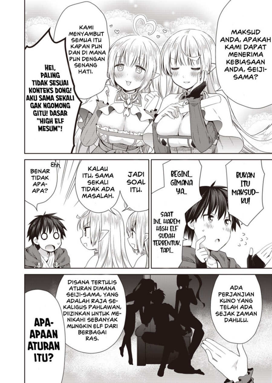 Dakara Katte Ni Yusha Toka Hao Ni Nintei Sun No Yamero Yo! Elf Zoku Mo Kokuo Sama Mo Hirefusu Hodo Ore Ha Idaina Yakuwarirashi Chapter 9 Gambar 12