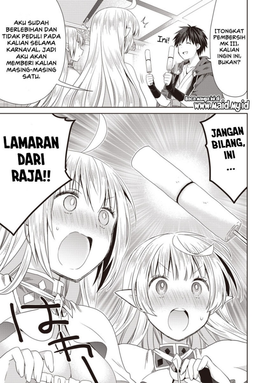 Dakara Katte Ni Yusha Toka Hao Ni Nintei Sun No Yamero Yo! Elf Zoku Mo Kokuo Sama Mo Hirefusu Hodo Ore Ha Idaina Yakuwarirashi Chapter 9 Gambar 9