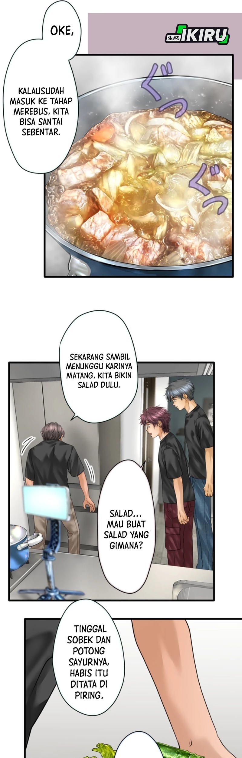 Dan-chan Wa Gohan o Toritai Chapter 9 Gambar 7