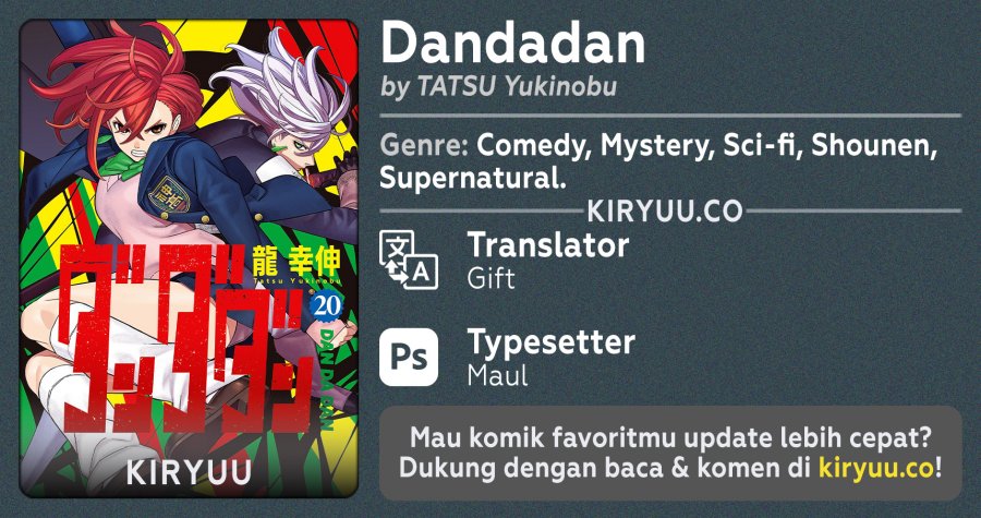 Baca Komik DANDADAN Chapter 203 Gambar 1