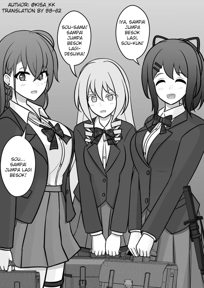 Danjohi 1:39 no Heikou Sekai wa Omoi no Hoka Futsuu Chapter 70 Gambar 3