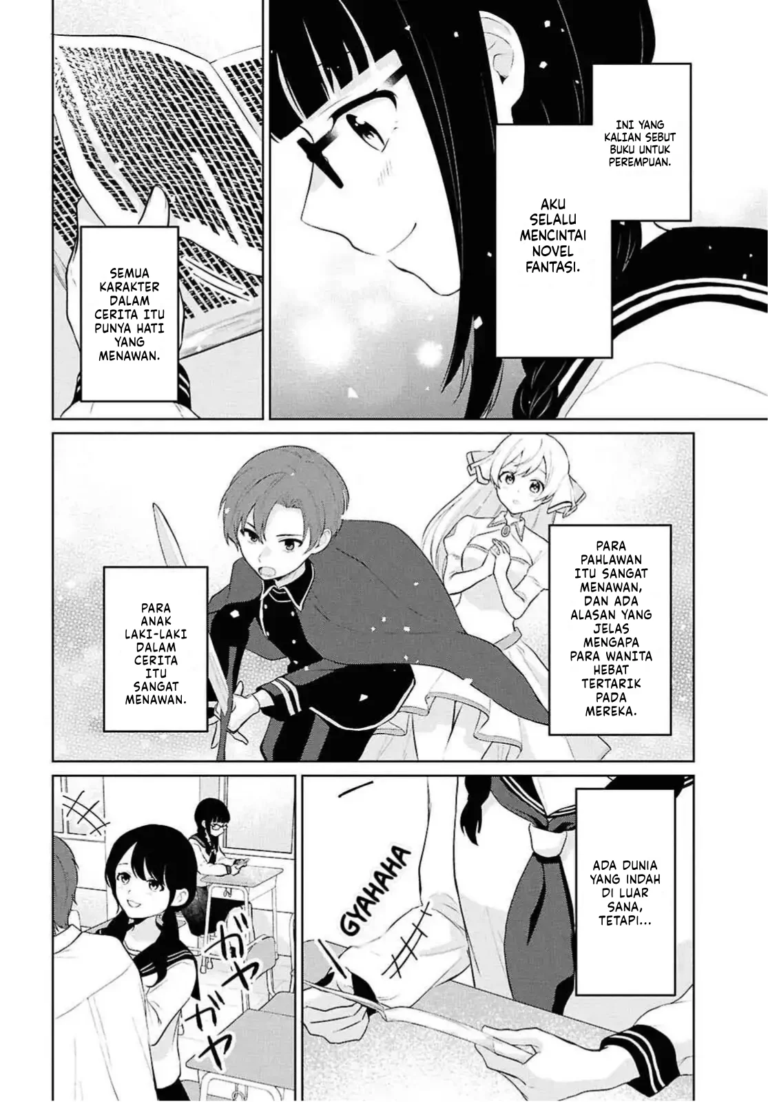 Danjohi 1:5 no Sekai demo Futsu ni Ikirareru to Omotta? ~ Geki Juu Kanjou na Kanojotachi ga Mujikaku Danshi ni Honrousaretara Chapter 10 Gambar 15