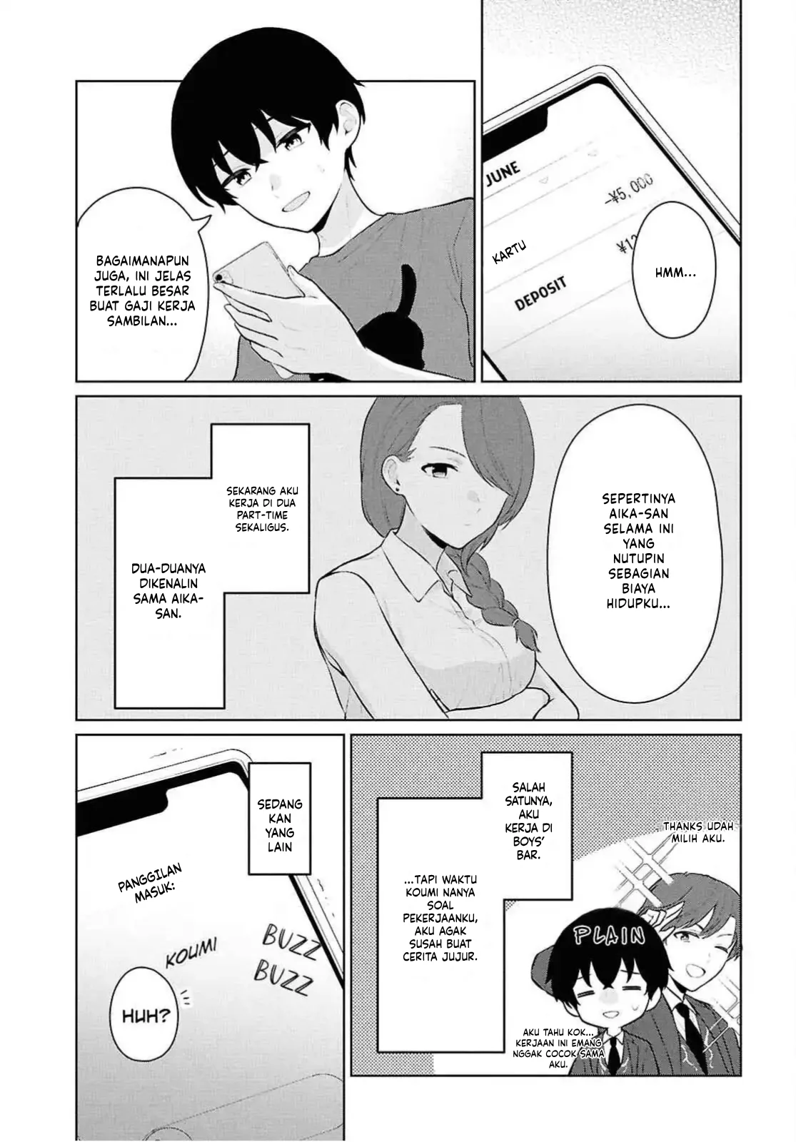 Danjohi 1:5 no Sekai demo Futsu ni Ikirareru to Omotta? ~ Geki Juu Kanjou na Kanojotachi ga Mujikaku Danshi ni Honrousaretara Chapter 10 Gambar 3