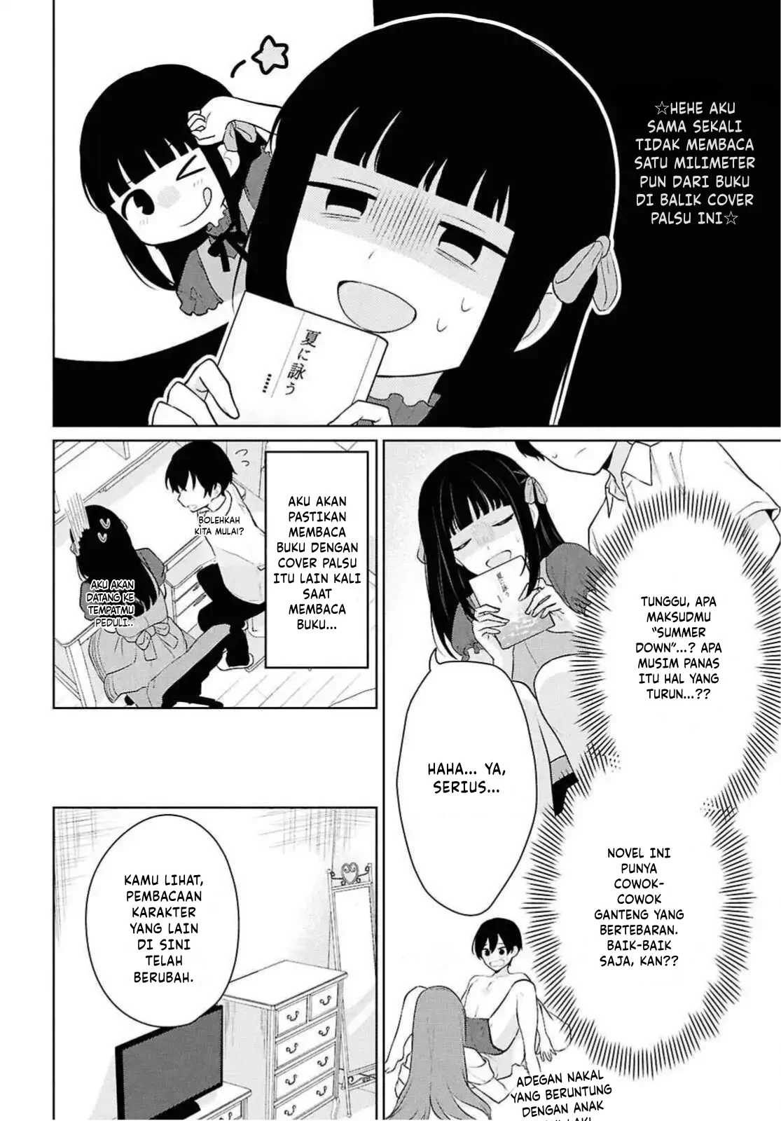 Danjohi 1:5 no Sekai demo Futsu ni Ikirareru to Omotta? ~ Geki Juu Kanjou na Kanojotachi ga Mujikaku Danshi ni Honrousaretara Chapter 10 Gambar 39