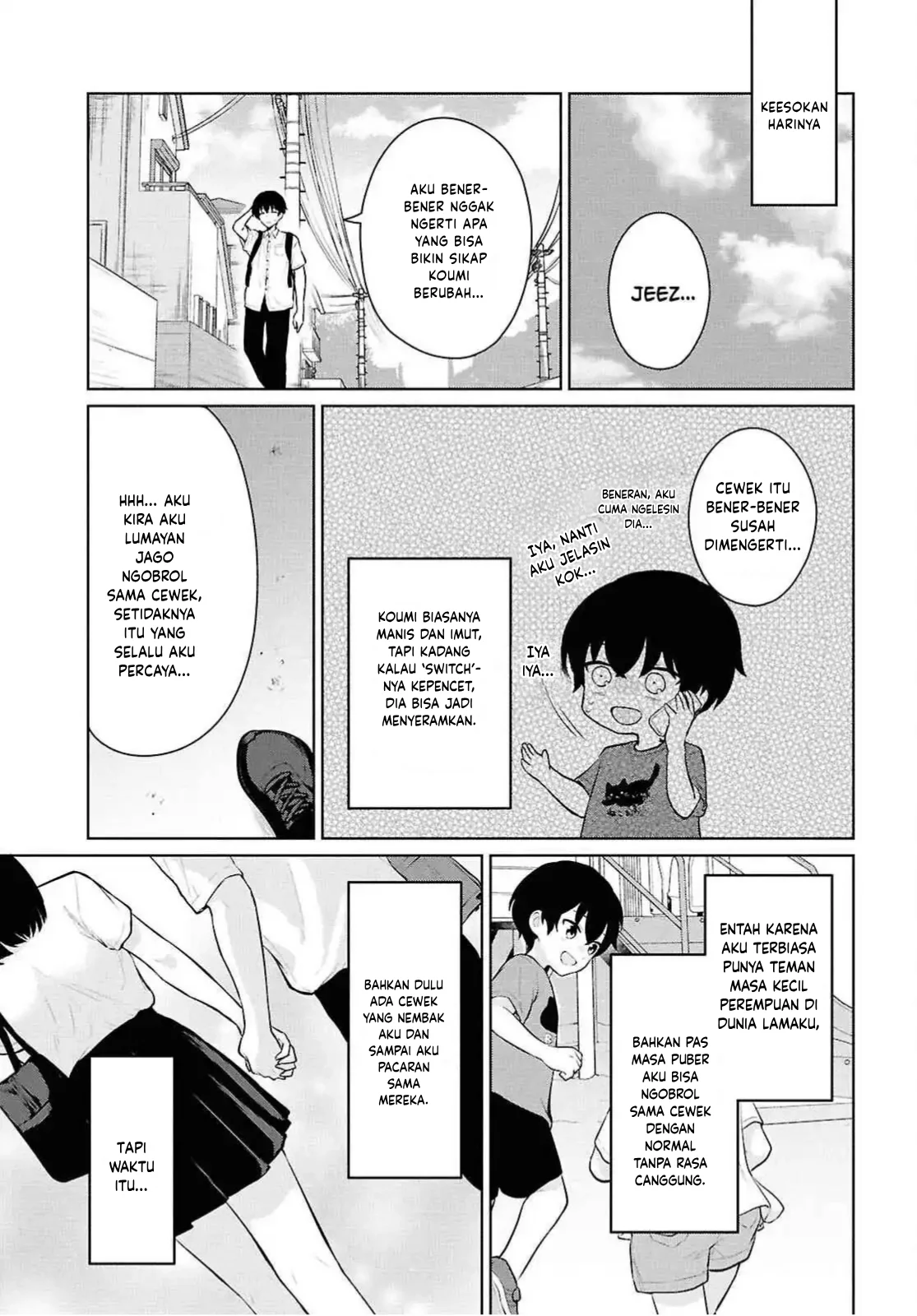 Danjohi 1:5 no Sekai demo Futsu ni Ikirareru to Omotta? ~ Geki Juu Kanjou na Kanojotachi ga Mujikaku Danshi ni Honrousaretara Chapter 10 Gambar 5