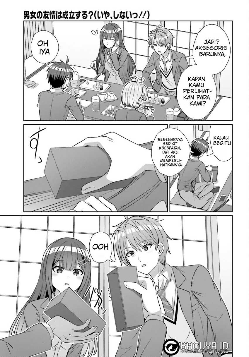 Danjou no Yuujou wa Seiritsu Suru? (Iya, Shinai!!) Chapter 21 Gambar 7