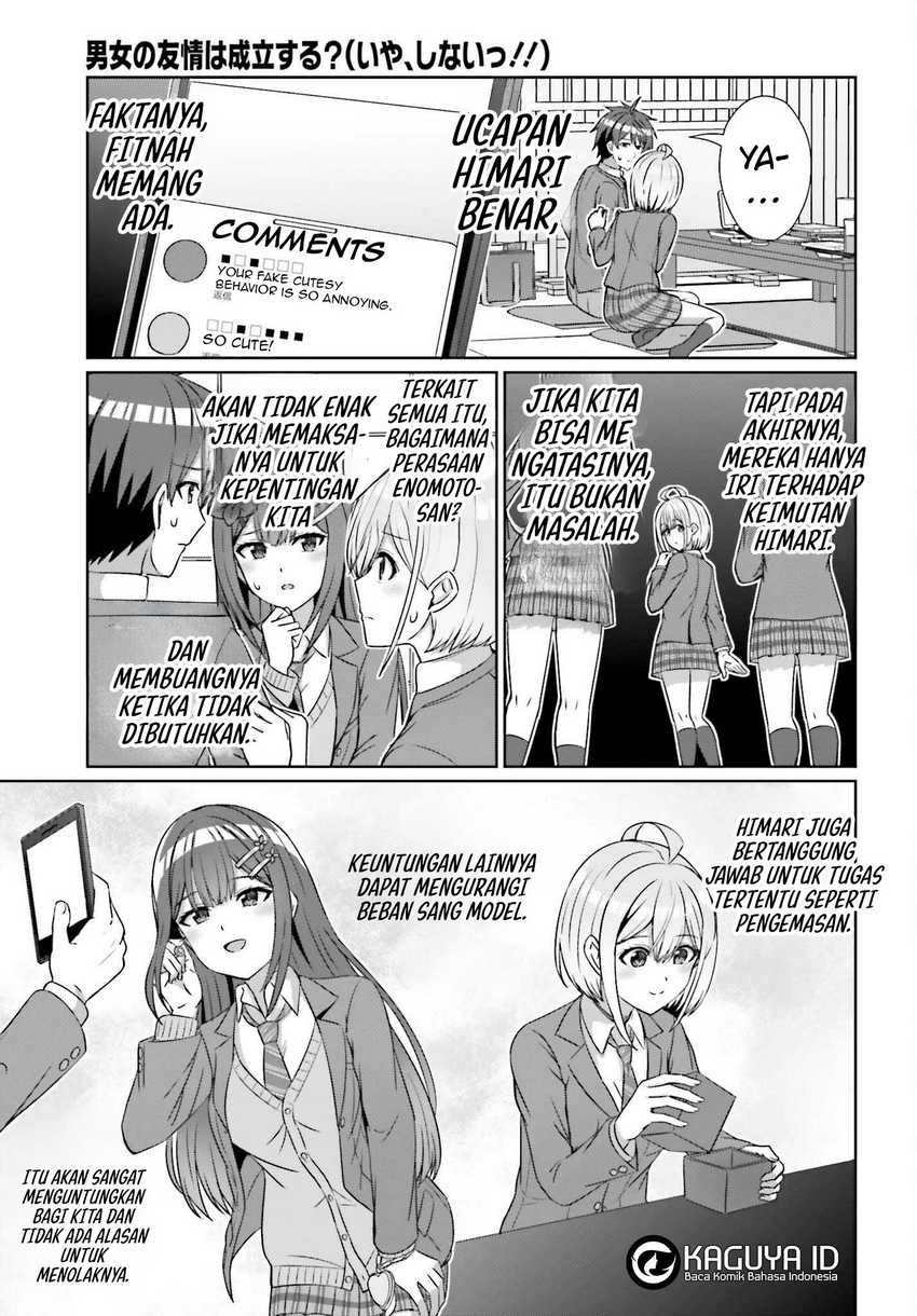 Danjou no Yuujou wa Seiritsu Suru? (Iya, Shinai!!) Chapter 22 Gambar 15