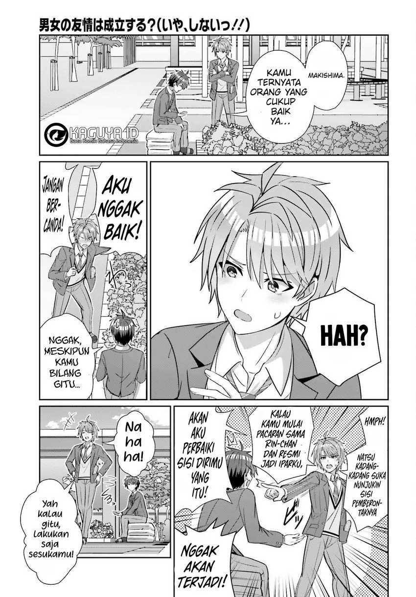 Danjou no Yuujou wa Seiritsu Suru? (Iya, Shinai!!) Chapter 25 Gambar 19
