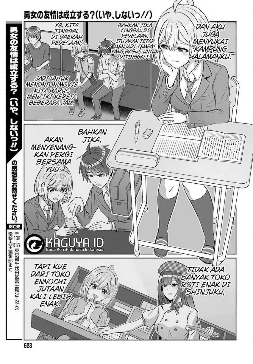 Danjou no Yuujou wa Seiritsu Suru? (Iya, Shinai!!) Chapter 26 Gambar 17