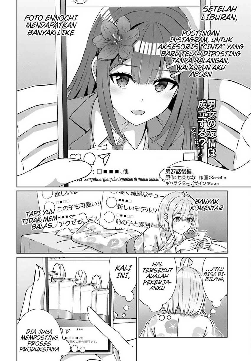 Danjou no Yuujou wa Seiritsu Suru? (Iya, Shinai!!) Chapter 27 Gambar 13