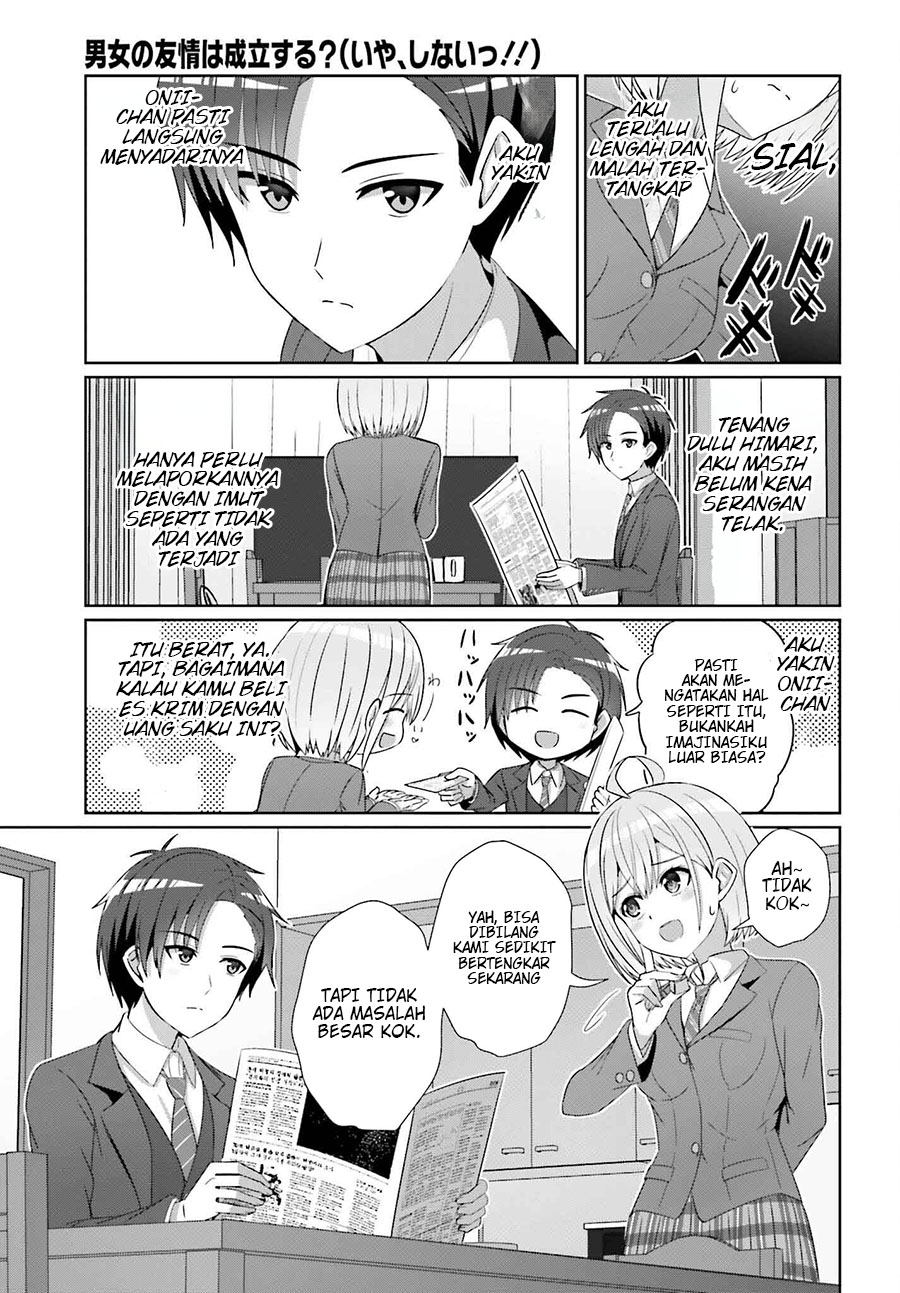 Danjou no Yuujou wa Seiritsu Suru? (Iya, Shinai!!) Chapter 28 Gambar 8
