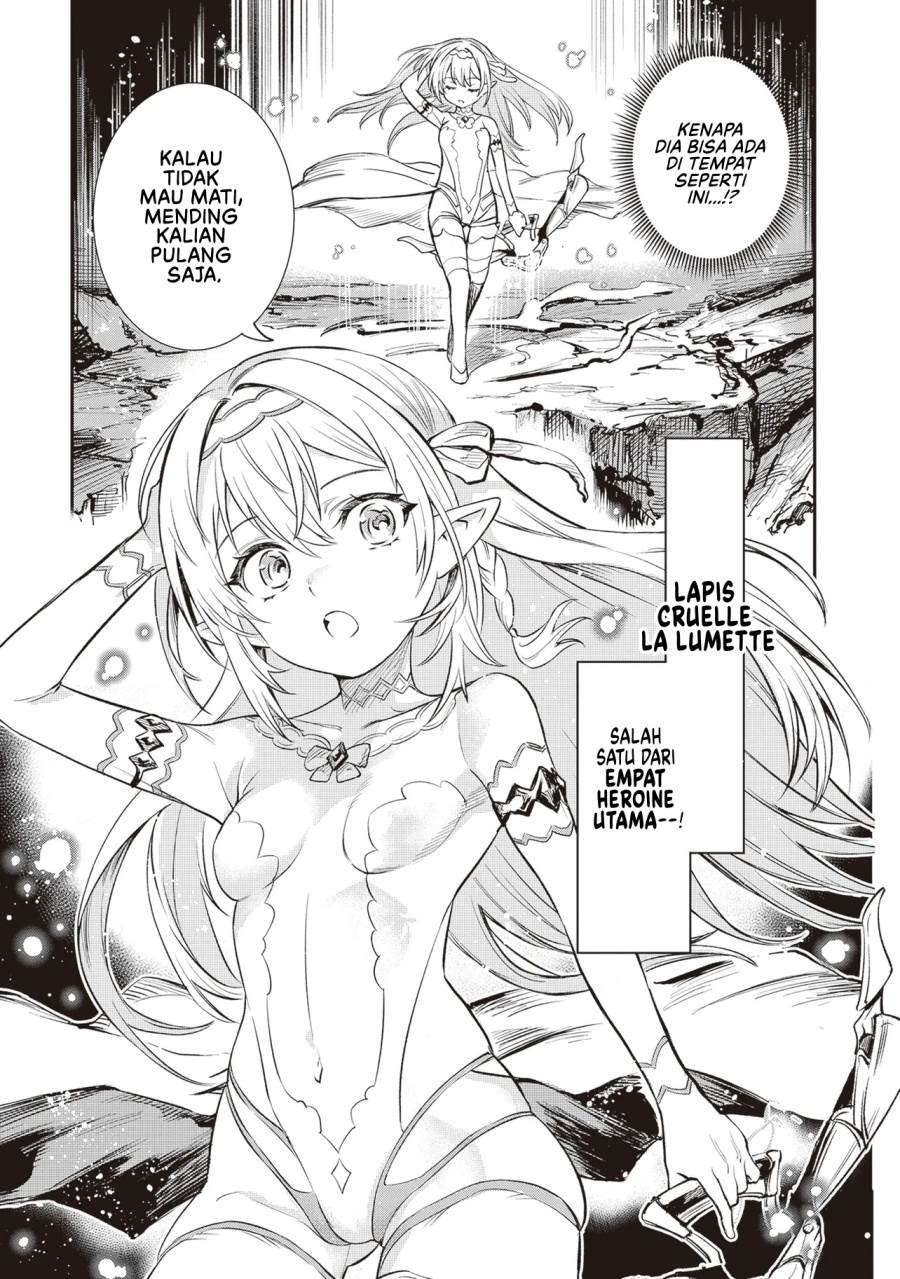 Danshi Kinsei Game Sekai de Ore ga Yarubeki Yuiitsu no Koto – Yuri no Ma ni Hasamaru Otoko to Shite Tensei shite shimaimashita Chapter 1 Gambar 45