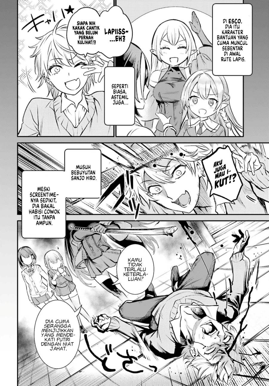 Danshi Kinsei Game Sekai de Ore ga Yarubeki Yuiitsu no Koto – Yuri no Ma ni Hasamaru Otoko to Shite Tensei shite shimaimashita Chapter 3 Gambar 15