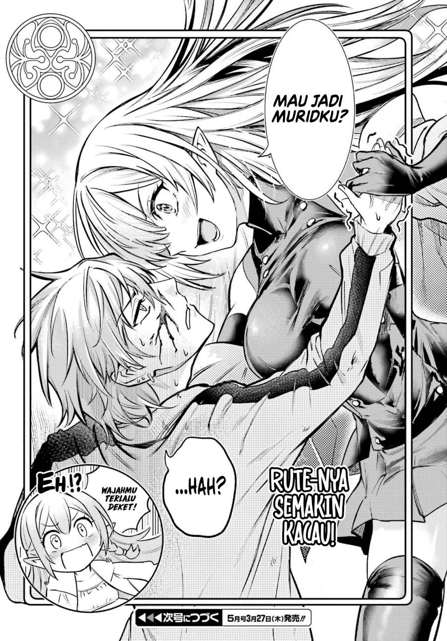 Danshi Kinsei Game Sekai de Ore ga Yarubeki Yuiitsu no Koto – Yuri no Ma ni Hasamaru Otoko to Shite Tensei shite shimaimashita Chapter 3 Gambar 37