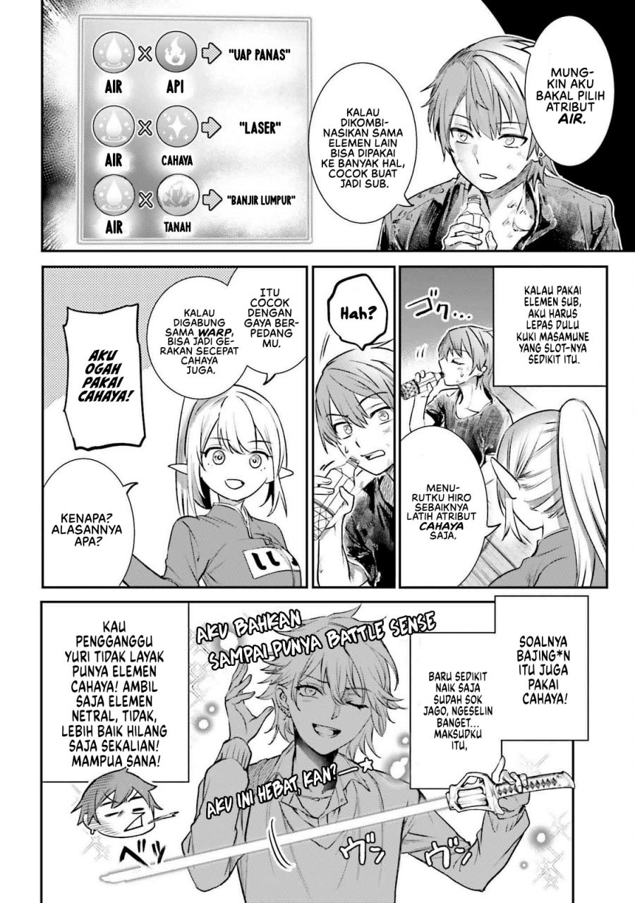 Danshi Kinsei Game Sekai de Ore ga Yarubeki Yuiitsu no Koto – Yuri no Ma ni Hasamaru Otoko to Shite Tensei shite shimaimashita Chapter 4 Gambar 19