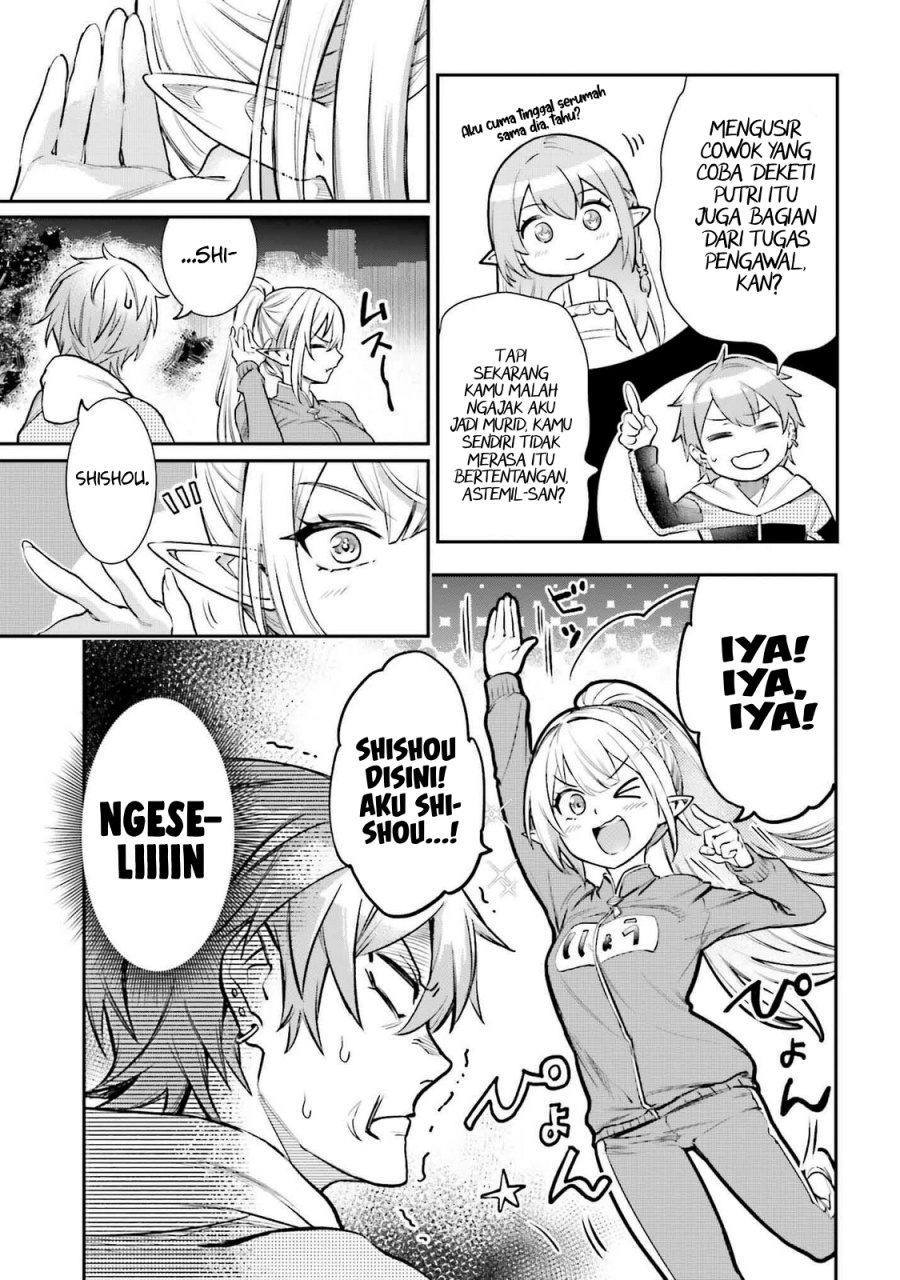 Danshi Kinsei Game Sekai de Ore ga Yarubeki Yuiitsu no Koto – Yuri no Ma ni Hasamaru Otoko to Shite Tensei shite shimaimashita Chapter 4 Gambar 8