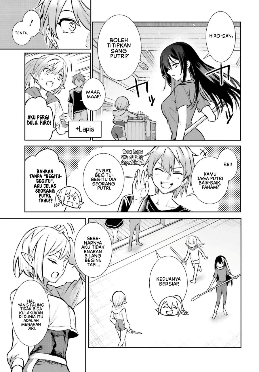 Danshi Kinsei Game Sekai de Ore ga Yarubeki Yuiitsu no Koto – Yuri no Ma ni Hasamaru Otoko to Shite Tensei shite shimaimashita Chapter 5 Gambar 16
