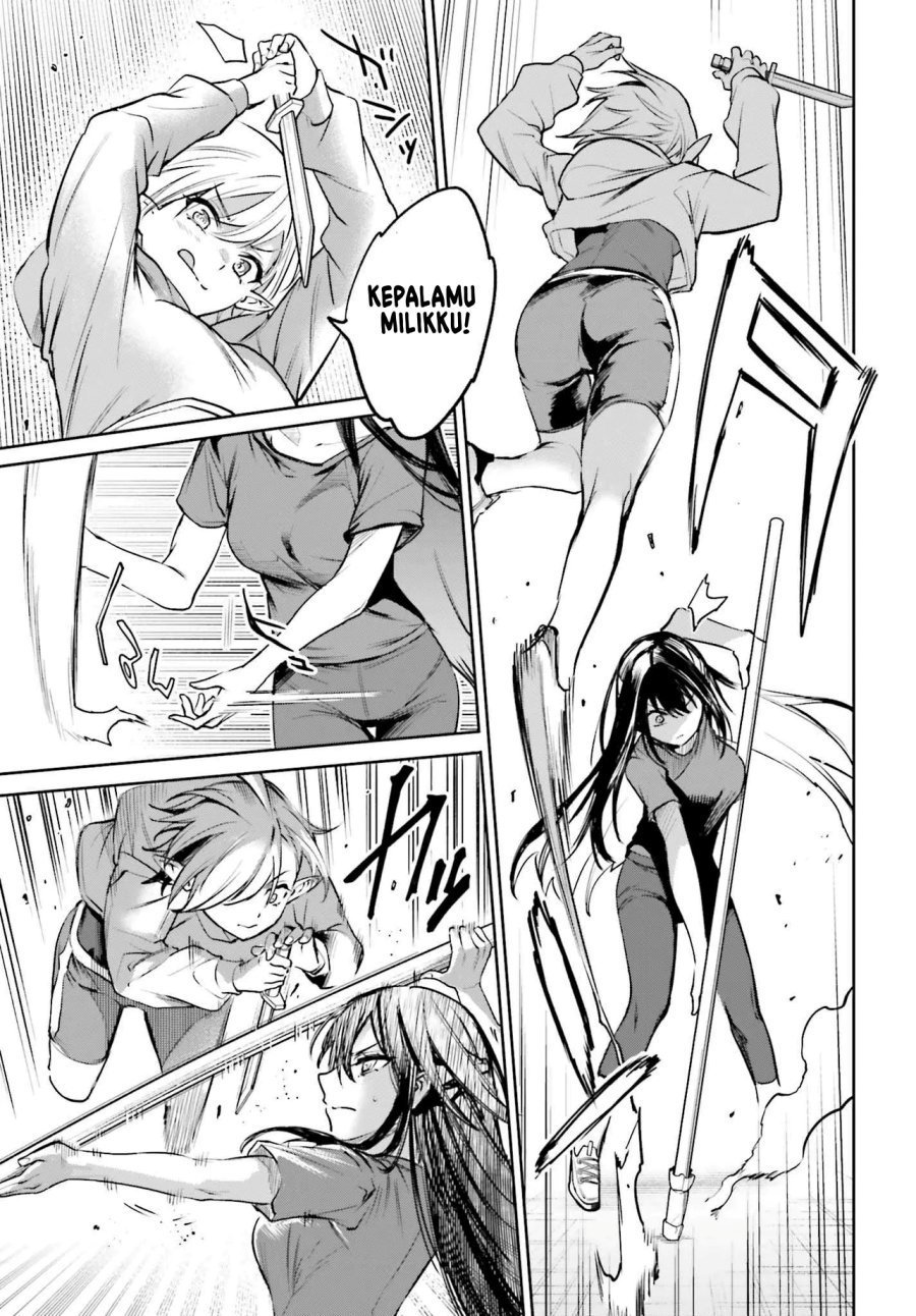Danshi Kinsei Game Sekai de Ore ga Yarubeki Yuiitsu no Koto – Yuri no Ma ni Hasamaru Otoko to Shite Tensei shite shimaimashita Chapter 5 Gambar 20