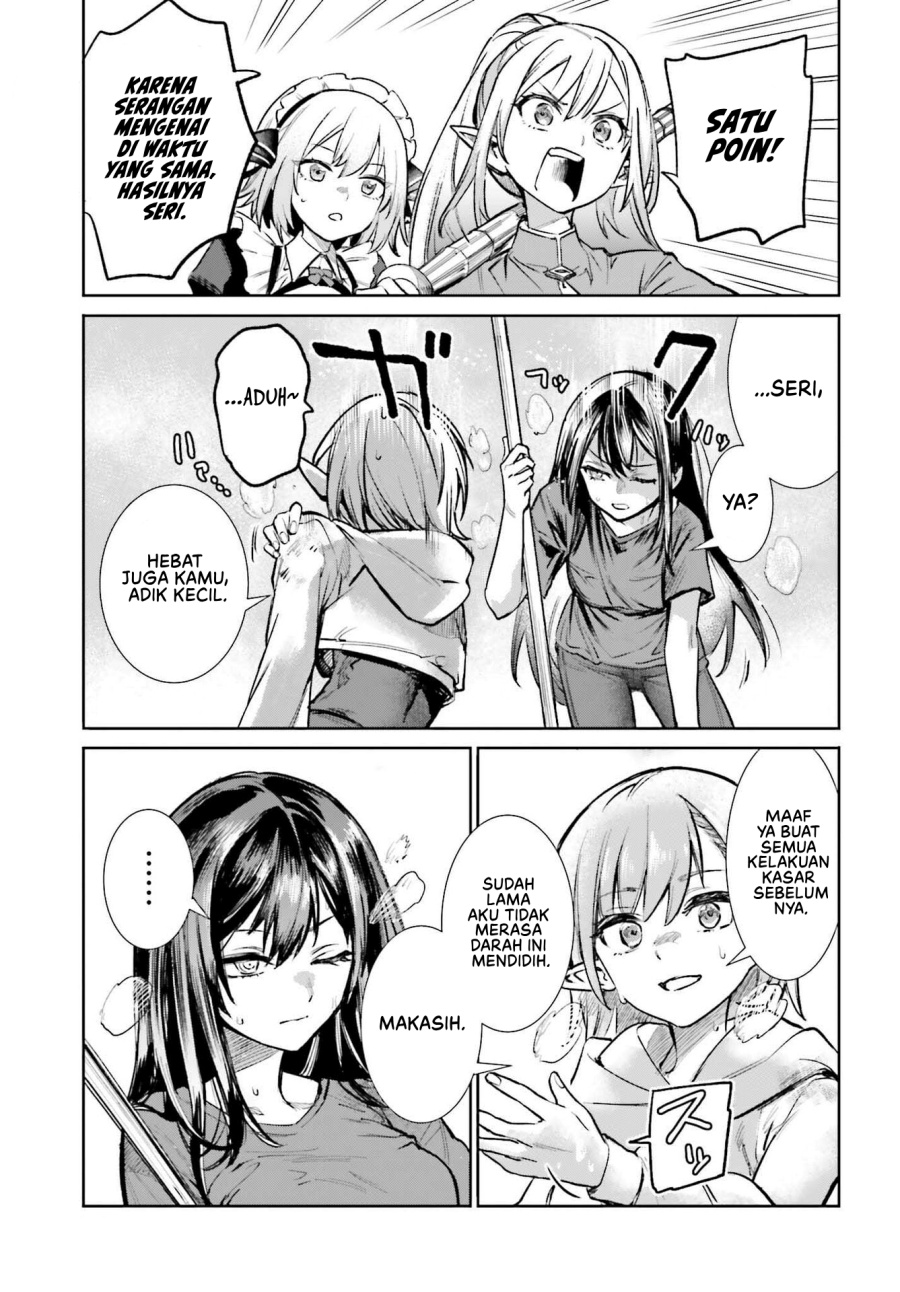 Danshi Kinsei Game Sekai de Ore ga Yarubeki Yuiitsu no Koto – Yuri no Ma ni Hasamaru Otoko to Shite Tensei shite shimaimashita Chapter 6 Gambar 4