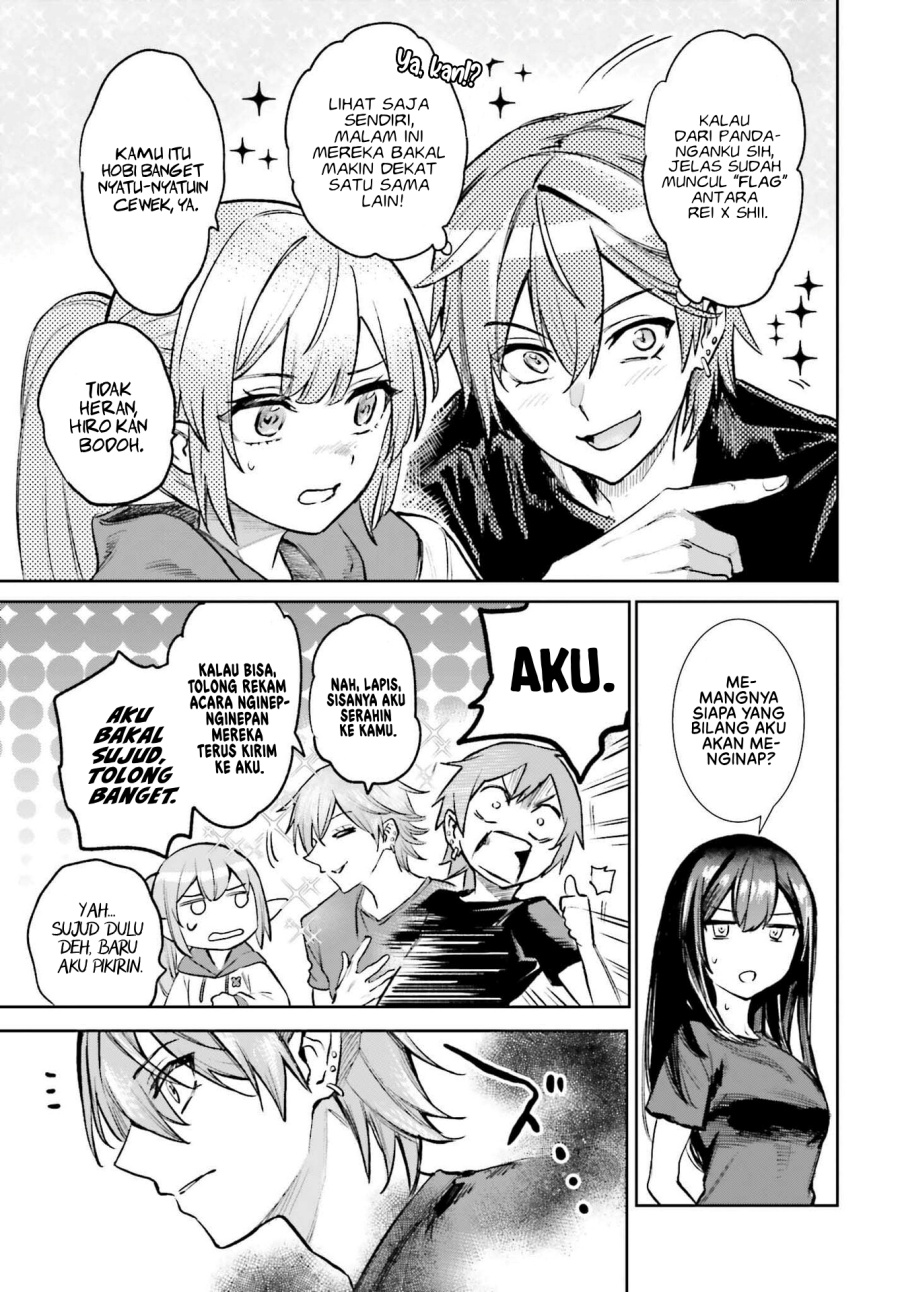 Danshi Kinsei Game Sekai de Ore ga Yarubeki Yuiitsu no Koto – Yuri no Ma ni Hasamaru Otoko to Shite Tensei shite shimaimashita Chapter 6 Gambar 6