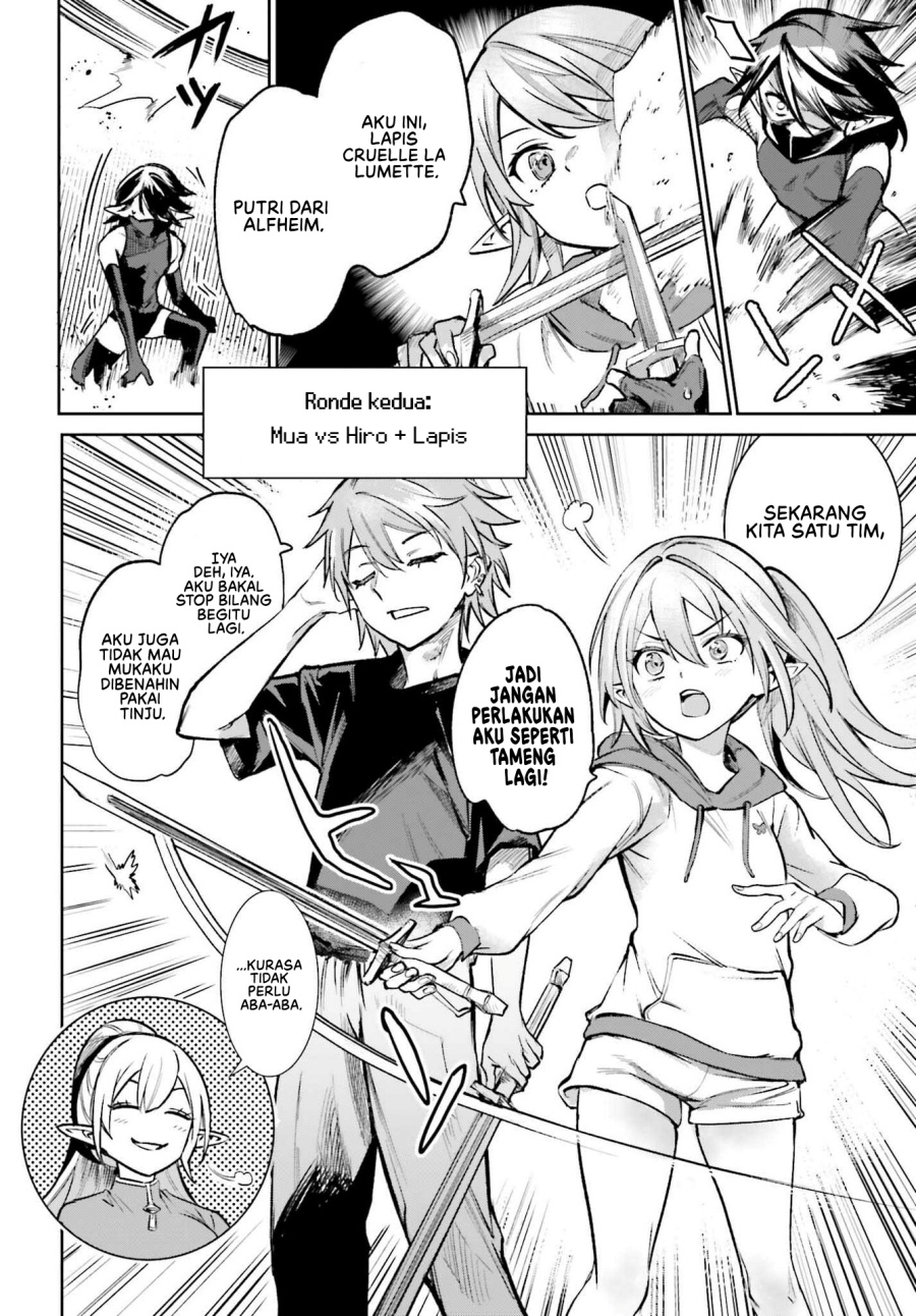 Danshi Kinsei Game Sekai de Ore ga Yarubeki Yuiitsu no Koto – Yuri no Ma ni Hasamaru Otoko to Shite Tensei shite shimaimashita Chapter 6 Gambar 9