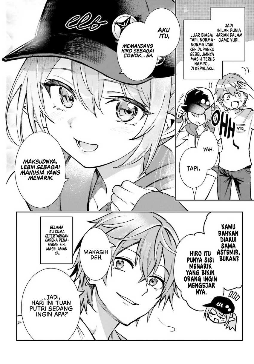 Danshi Kinsei Game Sekai de Ore ga Yarubeki Yuiitsu no Koto – Yuri no Ma ni Hasamaru Otoko to Shite Tensei shite shimaimashita Chapter 7 Gambar 7