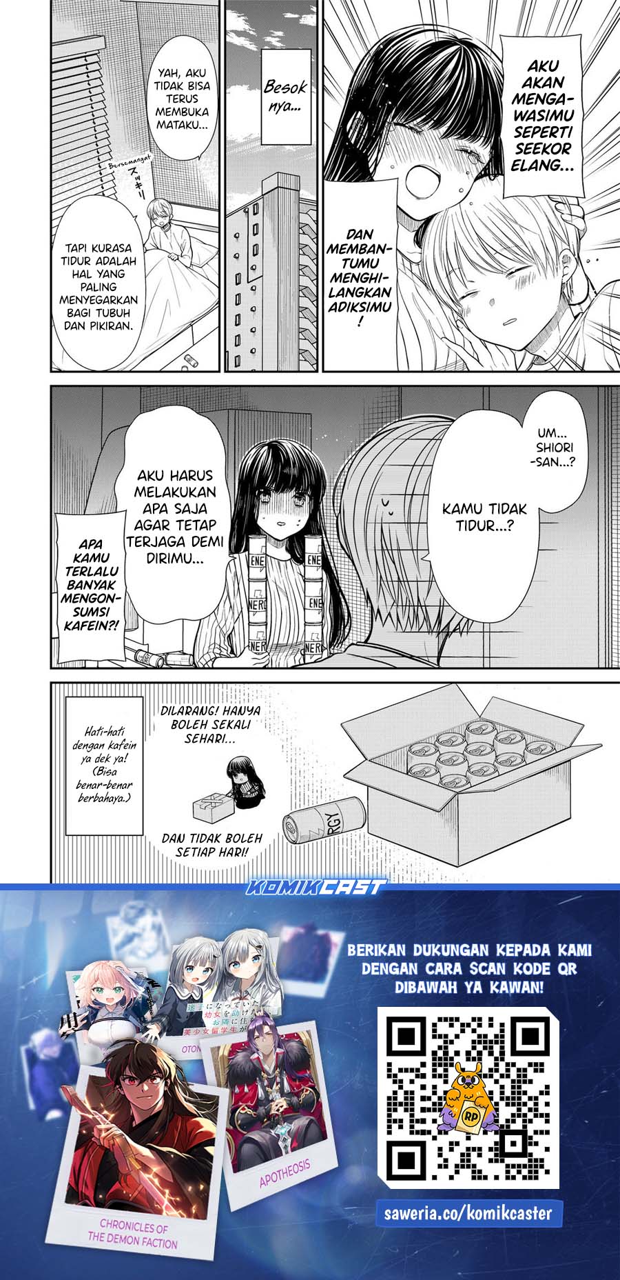Danshi Koukousei wo Yashinaitai Onee-san no Hanashi Chapter 324 Gambar 5