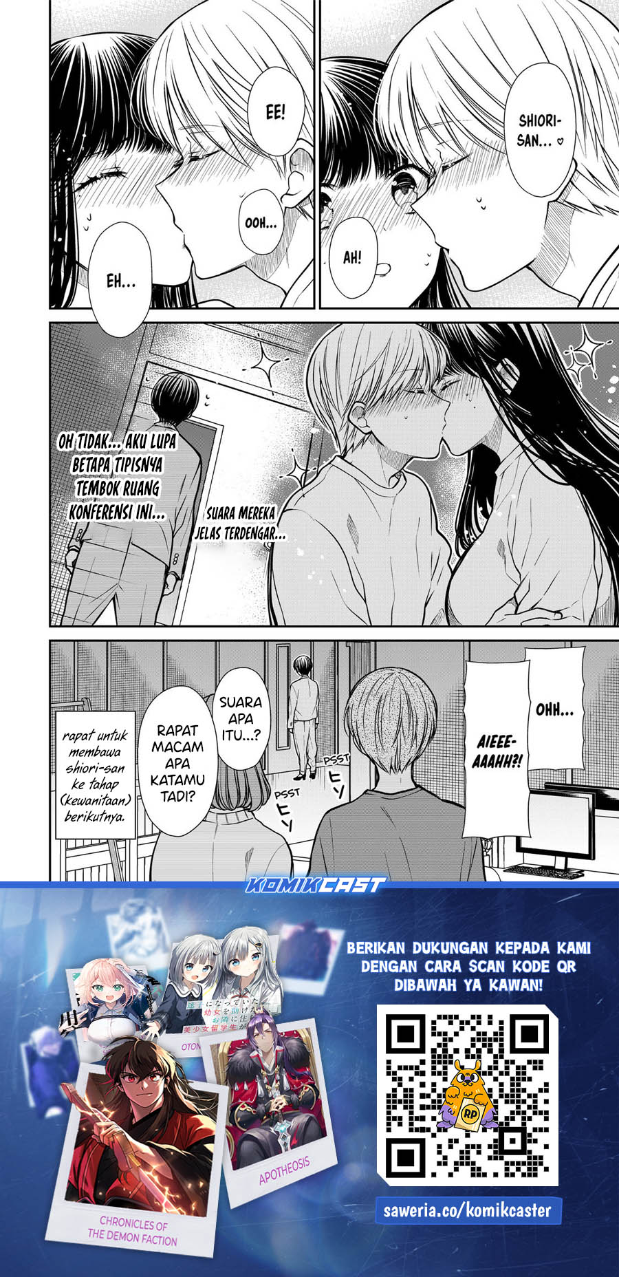 Danshi Koukousei wo Yashinaitai Onee-san no Hanashi Chapter 330 Gambar 10