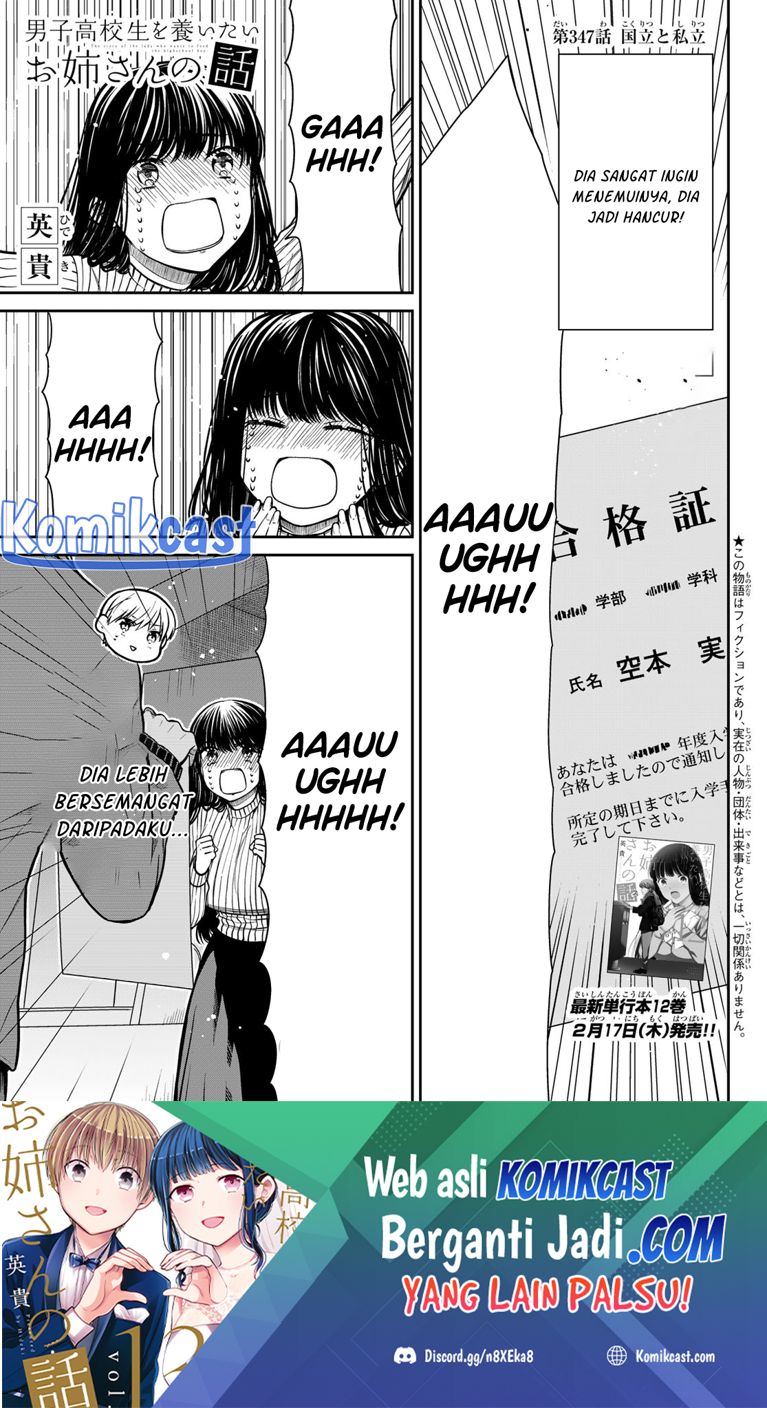 Baca  Danshi Koukousei wo Yashinaitai Onee-san no Hanashi Chapter 347 Gambar 2