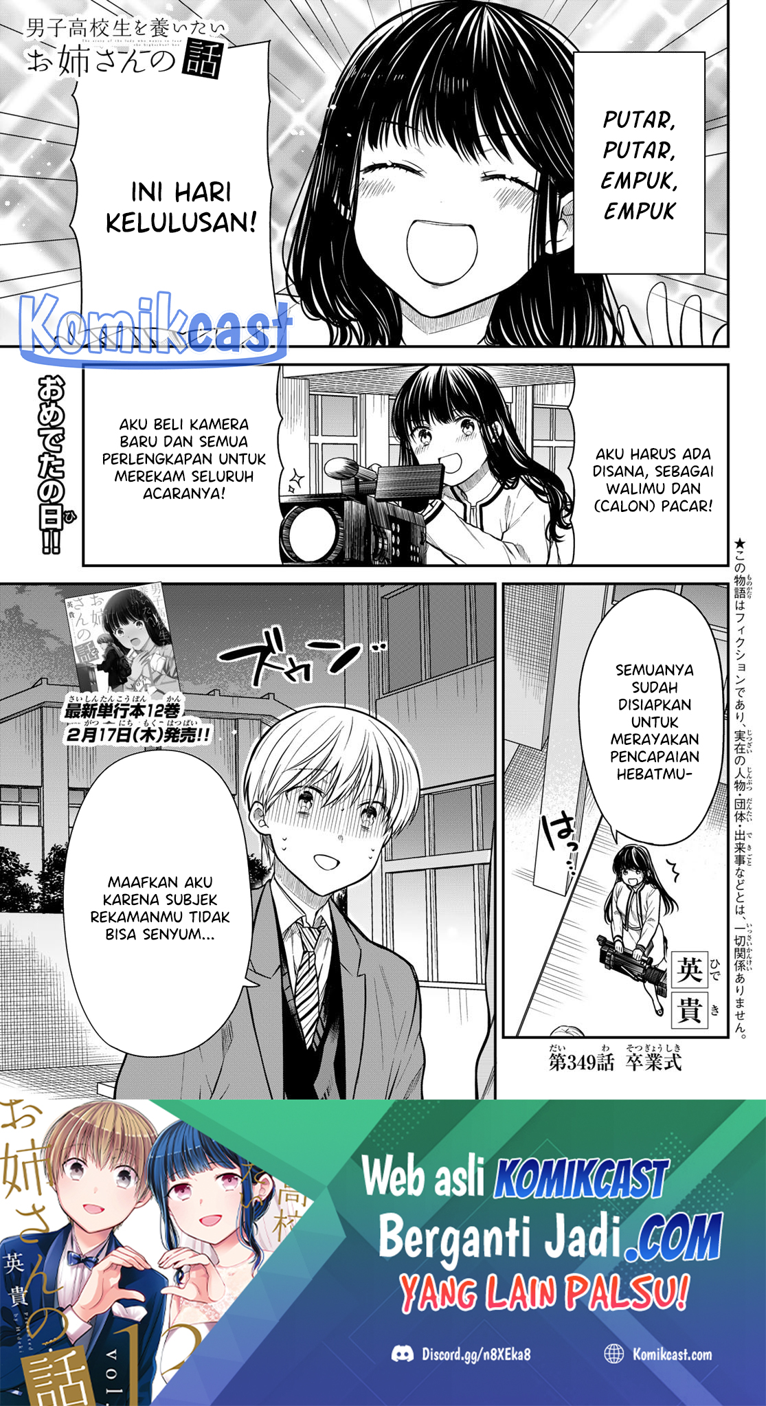 Baca  Danshi Koukousei wo Yashinaitai Onee-san no Hanashi Chapter 349 Gambar 2
