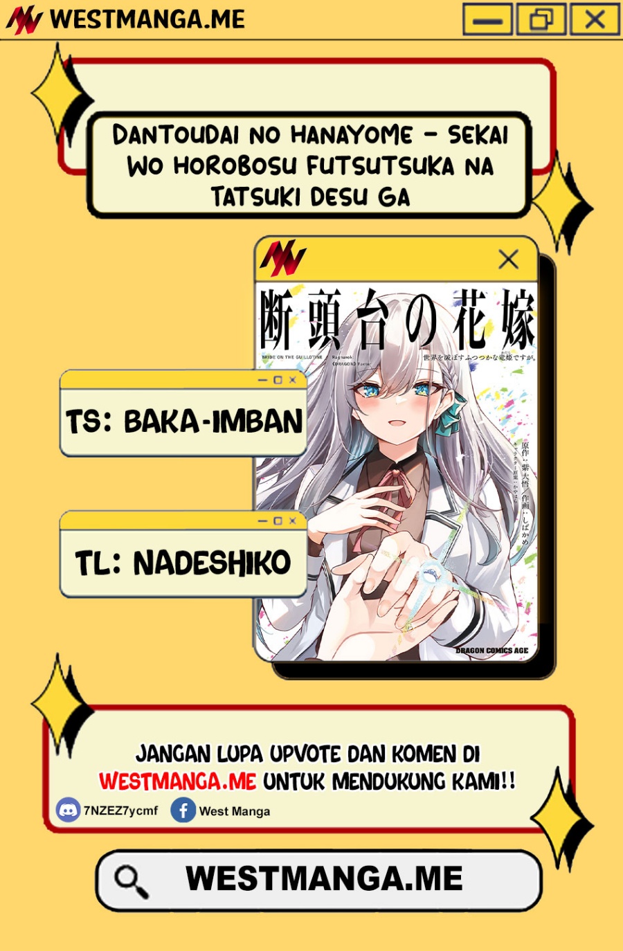 Baca Dantoudai no Hanayome – Sekai wo Horobosu Futsutsuka na Tatsuki desu ga Chapter 6 Gambar 2