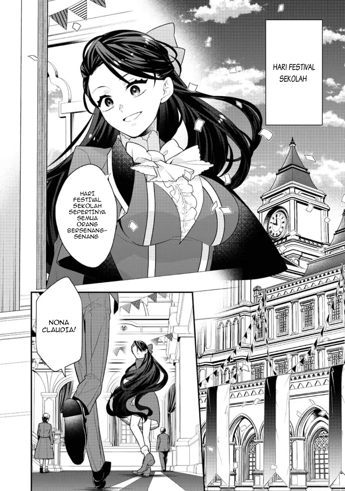 Baca Danzaisareta Akuyaku Reijou wa, Gyakkou shite Kanpeki na Akujo wo Mezasu Chapter 13 Gambar 2