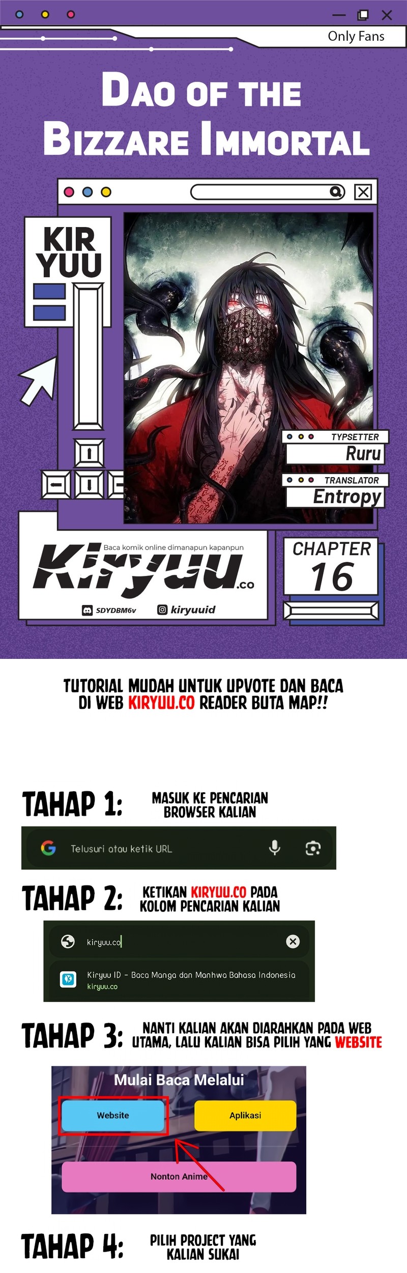 Baca Komik Dao of the Bizarre Immortal Chapter 16 Gambar 1