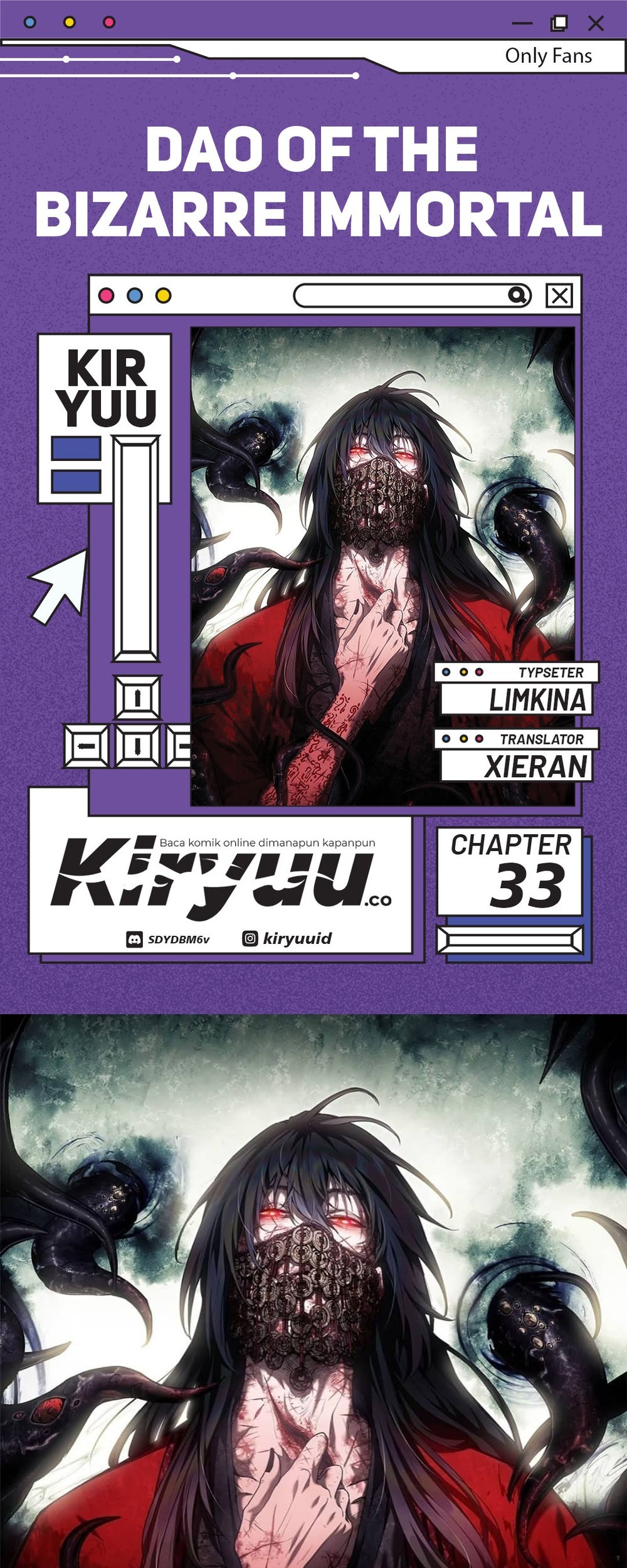 Baca Komik Dao of the Bizarre Immortal Chapter 33 Gambar 1