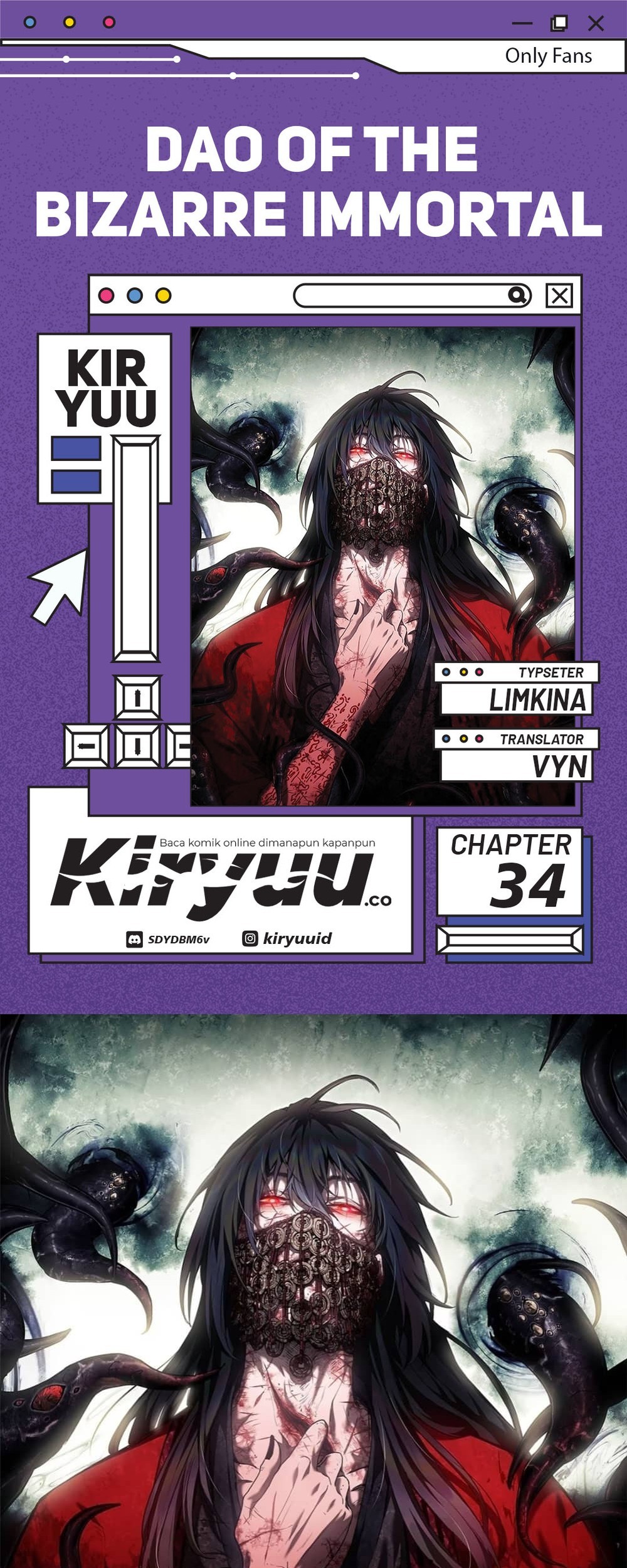 Baca Komik Dao of the Bizarre Immortal Chapter 34 Gambar 1