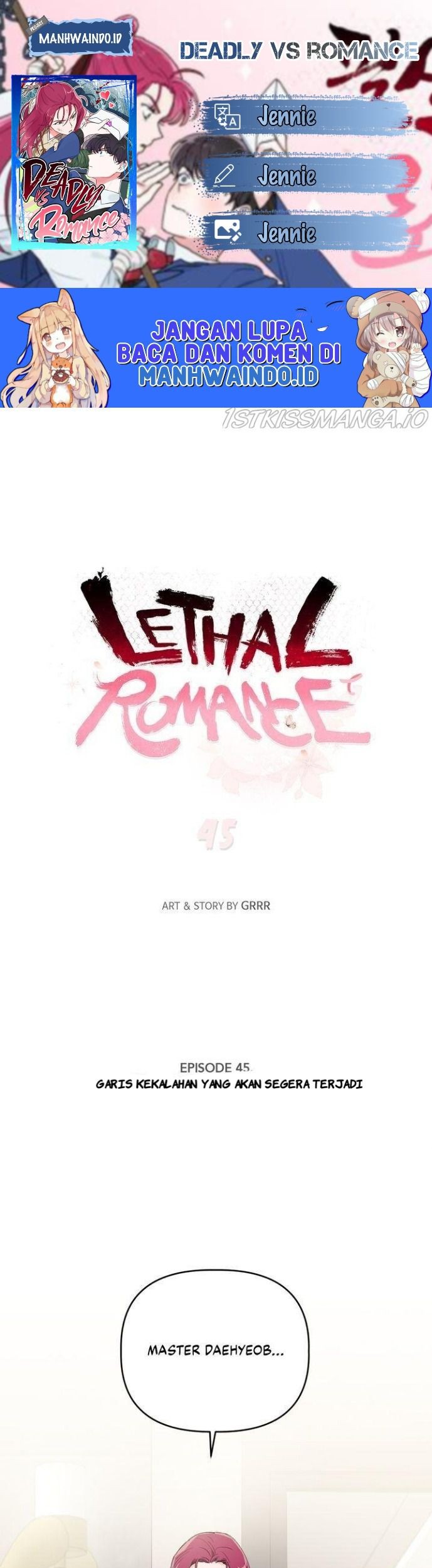 Baca Komik Deadly VS Romance (Lethal Romance) Chapter 48 Gambar 1
